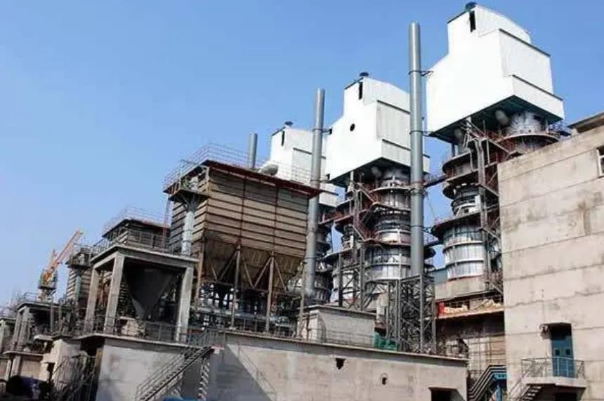 What is the quality of lime calcined in a double chamber kiln