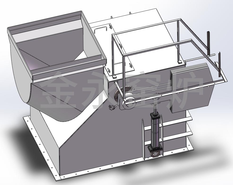 non-standard equipment of double chamber lime kiln