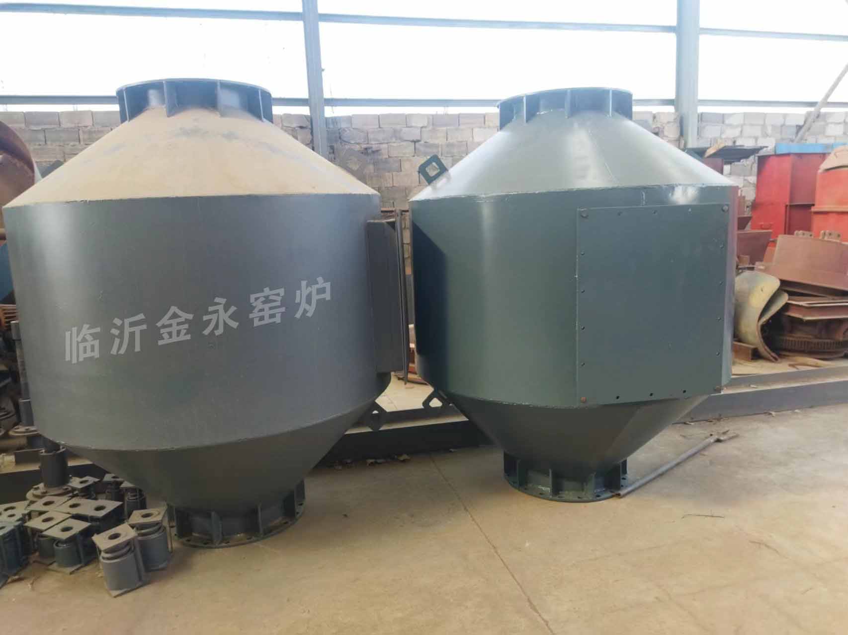 Two-Stage Air Lock Valve for Vertical Lime Kiln