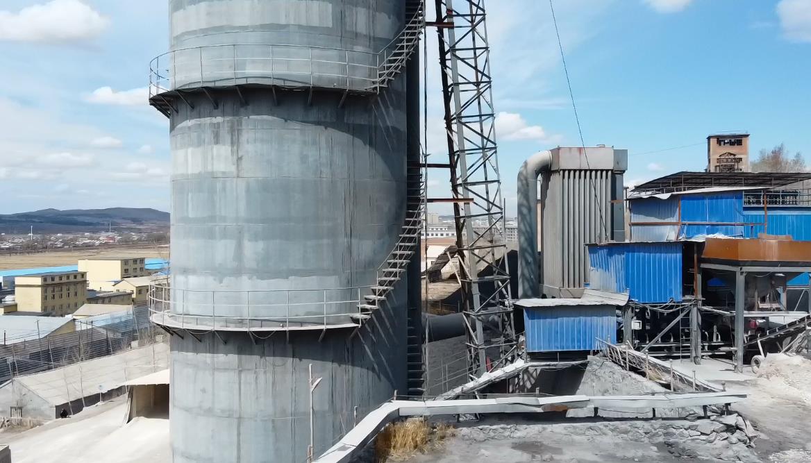 300 tons/day environmentally friendly lime vertical kiln