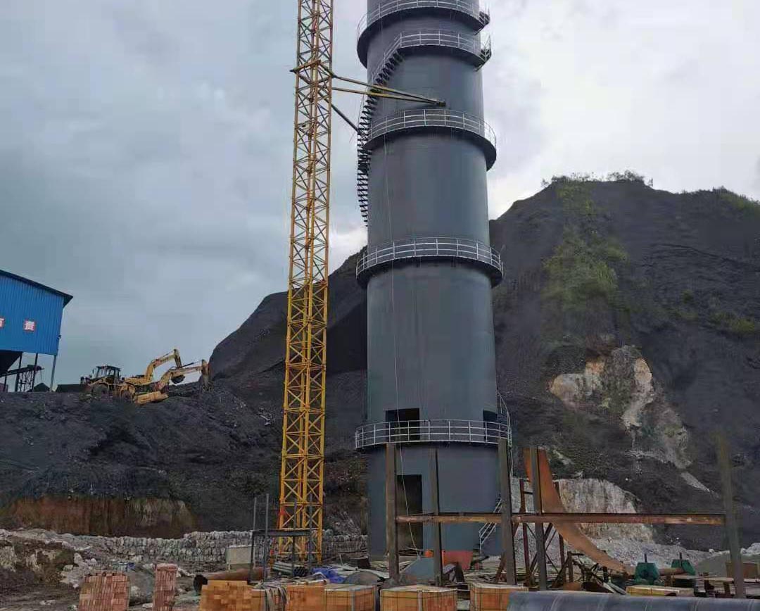 300 tons/day environmentally friendly lime vertical kiln