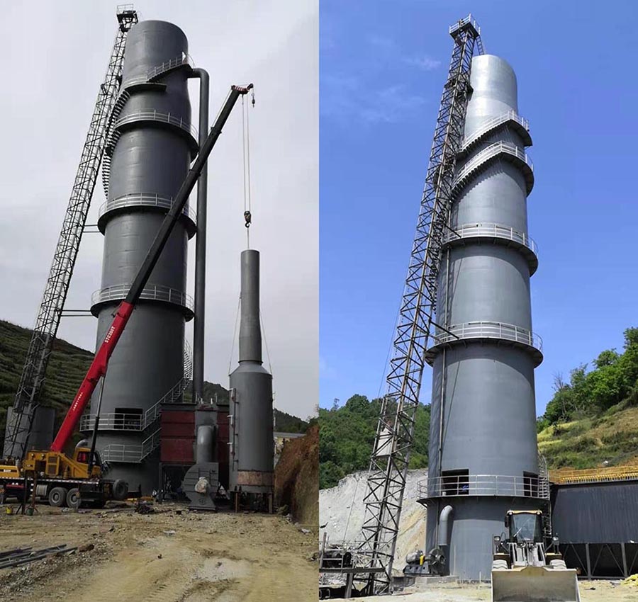 The quality of the lime kiln equipment supplied by Jinyong Kiln is reliable